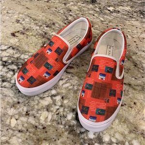Three In Women’s Canvas Slip ons size 7